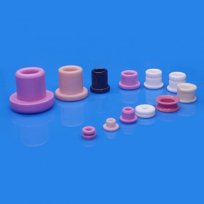 Grooved Ceramic Yarn Guides , Ceramic Guides For Textile Machines Anti