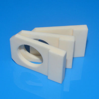 Insulation Alumina Ceramic Plate Accessories CNC Machining Low Thermal Expansion