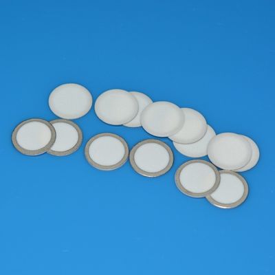 Precision Metallized Ceramic Insulator , Ceramic Disc Dimensional Stable