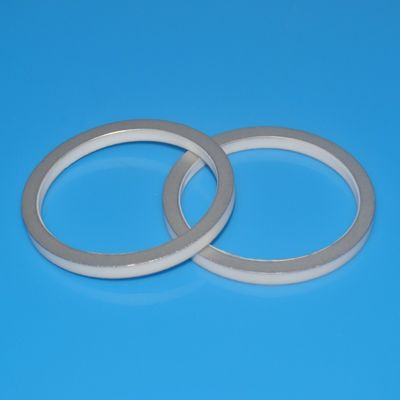 Medical Accelerators Metallized Ceramic Insulator , Alumina Ceramic Liner Ring