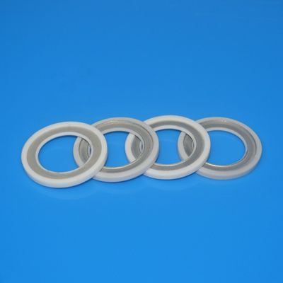 Medical Accelerators Metallized Ceramic Insulator , Alumina Ceramic Liner Ring