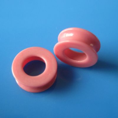 95% High Purity Ceramic Wire Guides High Quality Grooved Size Customized