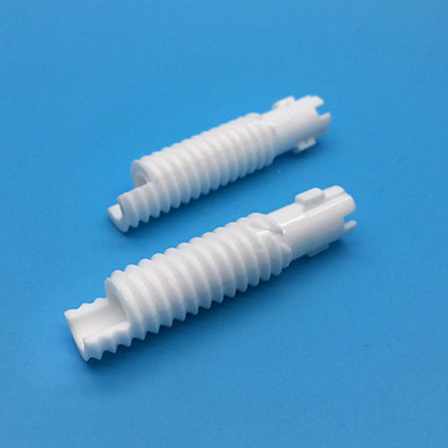 Threaded  Ceramic Thermal Insulation Tube , Thermocouple Protection Tubes