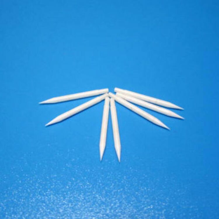 High Purity  Alumina Rod , Ceramic Needle 1-10 Mm Custom Outer Diameter