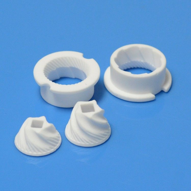 Alumina Ceramic Grinder , Salt And Pepper Mill Mechanisms 95 Al2O3 White