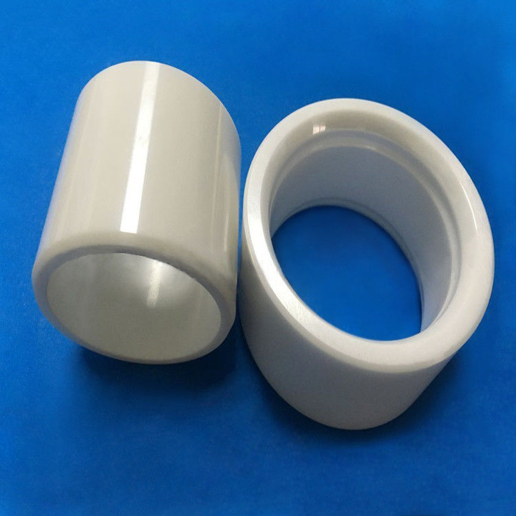 Large  Alumina Ceramic Tube , Ceramic Tube Insulator Thermal Insulation