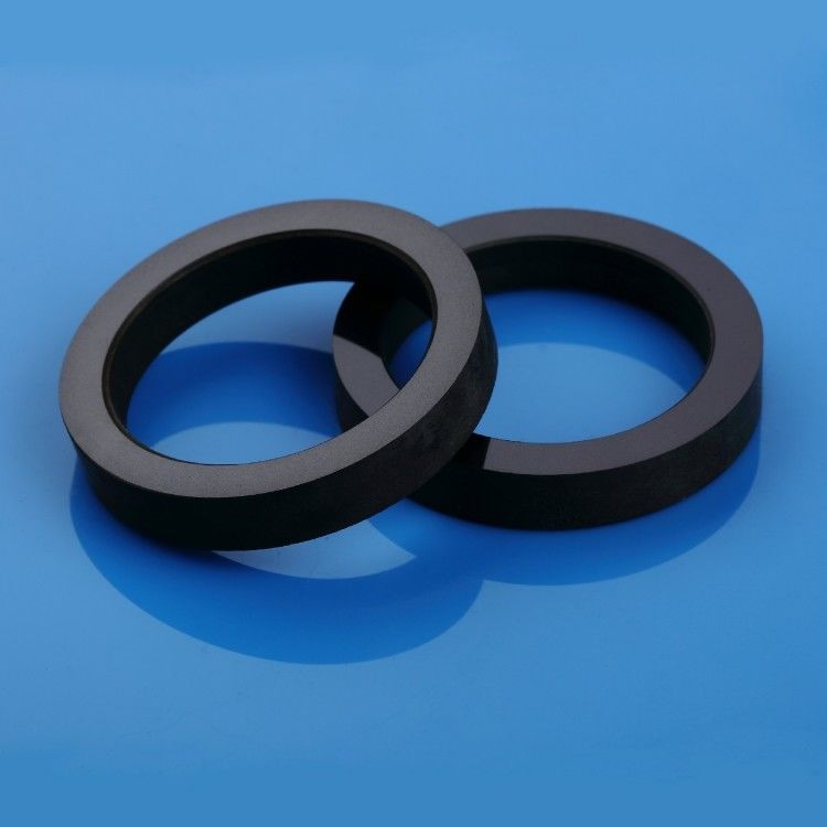 Diamond Polished SiC Ceramic Seals Ra 0.1 Roughness Surface For Pump