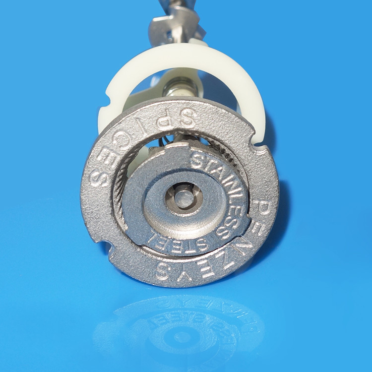 Long Stainless Steel Replacement Pepper Grinder Mechanism Easy Cleaning