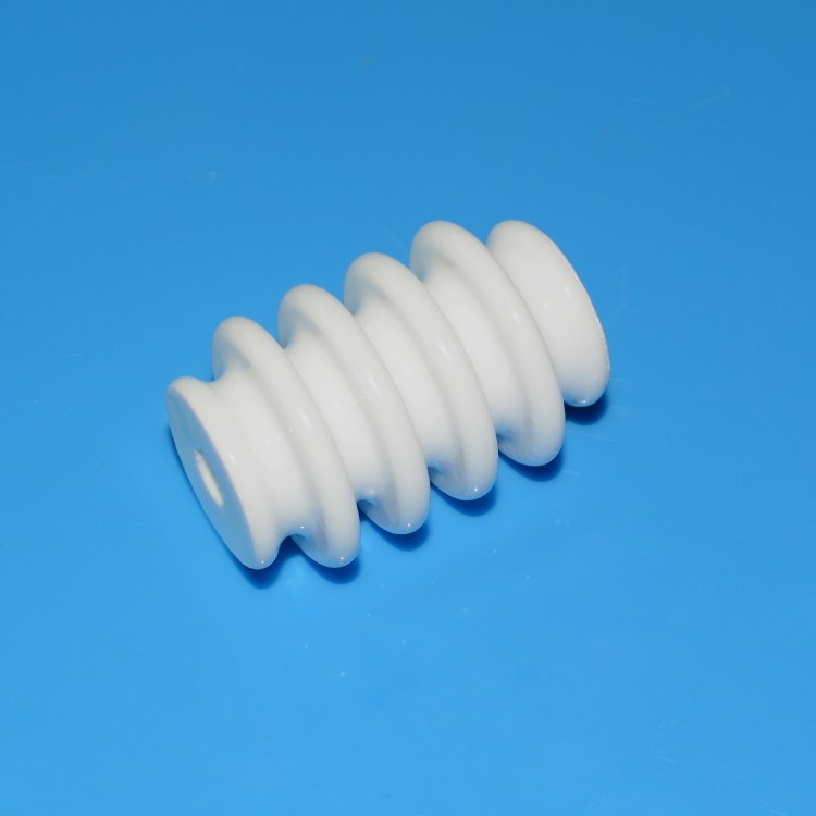 Dry Pressed Alumina Internal Threaded Ceramic Tube