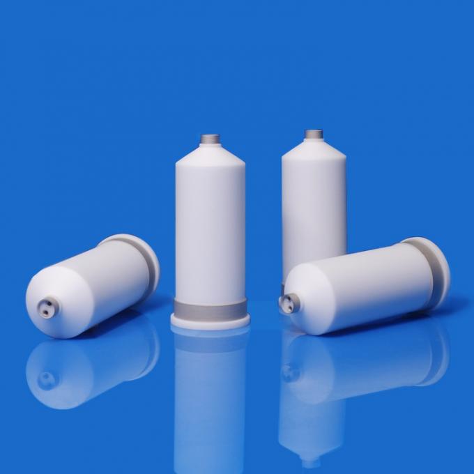 High Bonding Strength Metallized Ceramic Tube , Ceramic Feedthrough