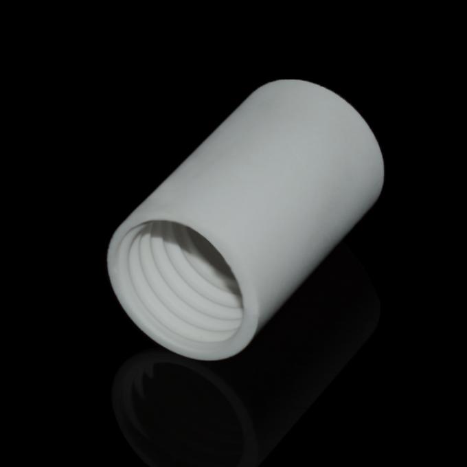 99 Alumina Based Ceramics , High Temp Thin Wall Ceramic Tube Suqare