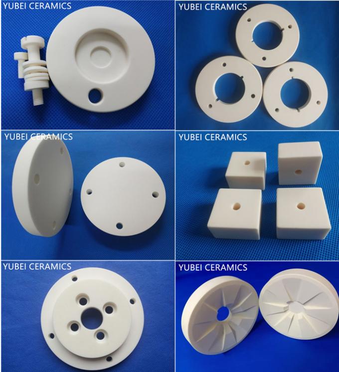 99 Al2O3 Alumina Ceramic Baffle Mechanical Insulating Plate