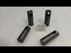 Black SSic Ceramic Customizable Sic Ceramics with Density 3.12g/cm3 Machining or Polishing Finish