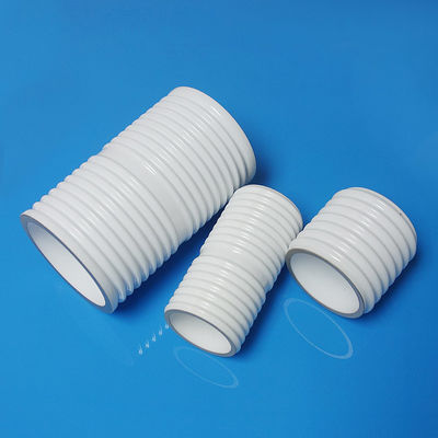 Refractory Alumina Ceramic Tube Customized Size For High Voltage Feedthrough