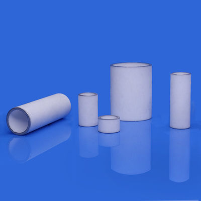 Refractory Alumina Ceramic Tube Customized Size For High Voltage Feedthrough