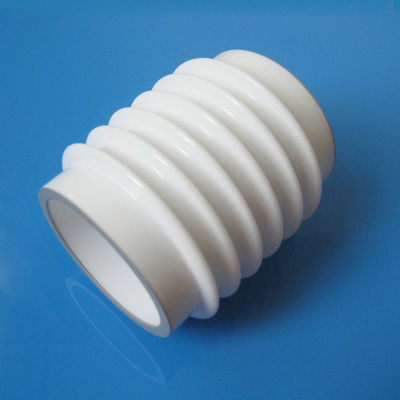 Gas Discharge Metallized Ceramic Tube Beads Cylinder Shaped Smooth Surface
