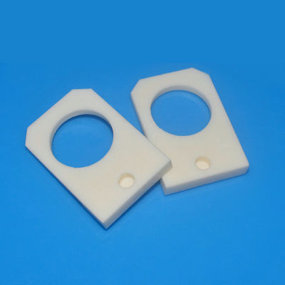 Insulation Alumina Ceramic Plate Accessories CNC Machining Low Thermal Expansion
