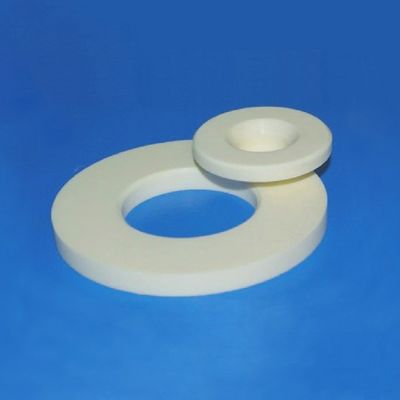 99% 99.5% 99.8% Alumina Ceramic Components 0.002mm Smooth Flatness