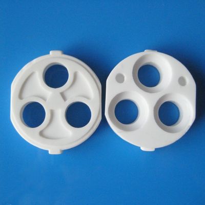 3 Way Valves Aluminium Oxide Ceramic Sealing Core White Color For Liquid Control