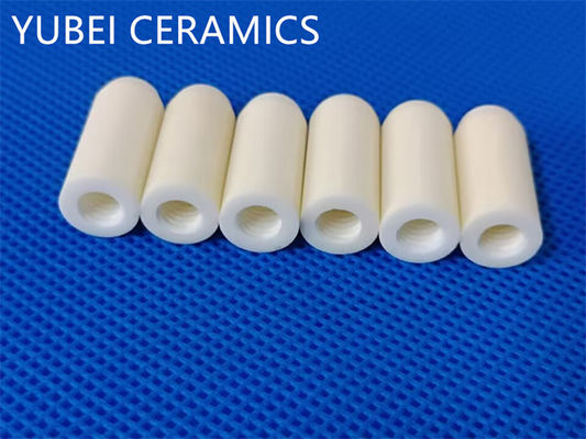 Machining Alumina Ceramic Material Custom With Inner Thread