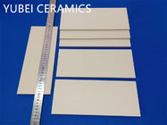 Light Yellow 99% Alumina Ceramic Plates Dry Pressing High Strength