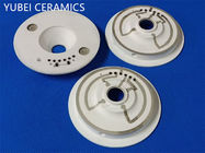 95% Alumina Ceramic Parts Metallization 3.6g/cm3 White Color