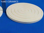 Durable Mechanical Alumina Ceramic Plates , Ceramic Insulation Sheets With Grooves