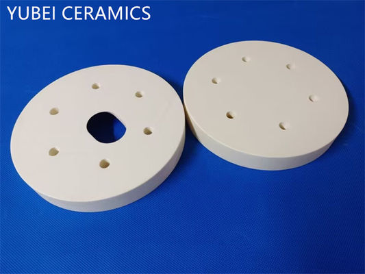 High Hardness Ceramic Round Plate , High Temperature Ceramic Disc