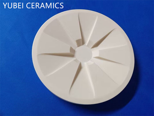 High Hardness Ceramic Round Plate , High Temperature Ceramic Disc