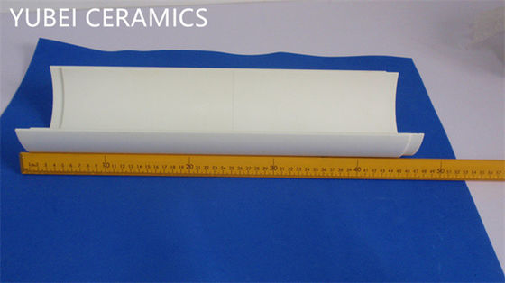 Semicircle Ceramic Insulation Tube White / Ivory Ceramic Sleeve Bushing