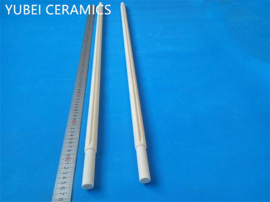 Wear Resistant 95% Alumina Ceramic Rods  Aluminium Oxide Ceramic Shaft