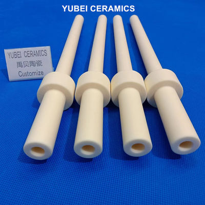 2500MPa Compressive Strength Alumina Ceramic Cylinders with Hardness of 88HRA