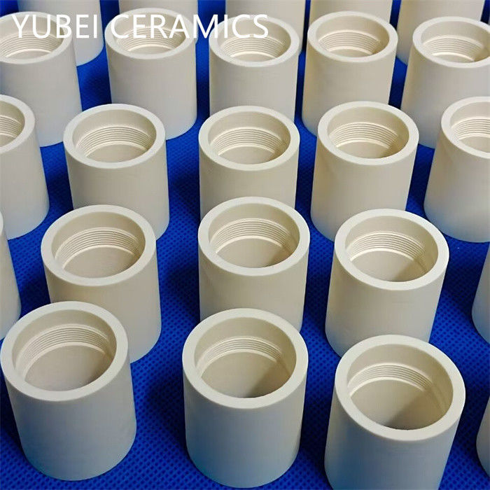 99 Aluminum Oxide Ceramic Insulator Tube With Inner Thread