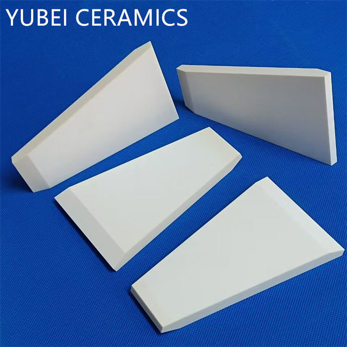 Custom Trapezoidal Alumina Ceramic Plates Corrosion Resistant Ceramic Boards