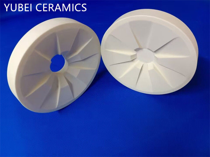 High Hardness Ceramic Round Plate , High Temperature Ceramic Disc