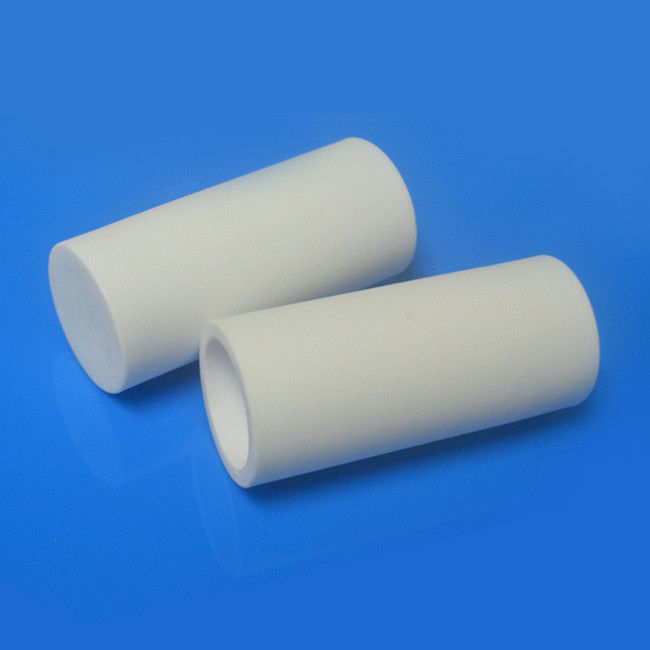 High Temperature Ceramic Alumina Tube Insulation Al2O3 One End Closed