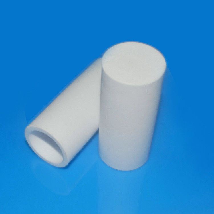 High Temperature Ceramic Alumina Tube Insulation Al2O3 One End Closed