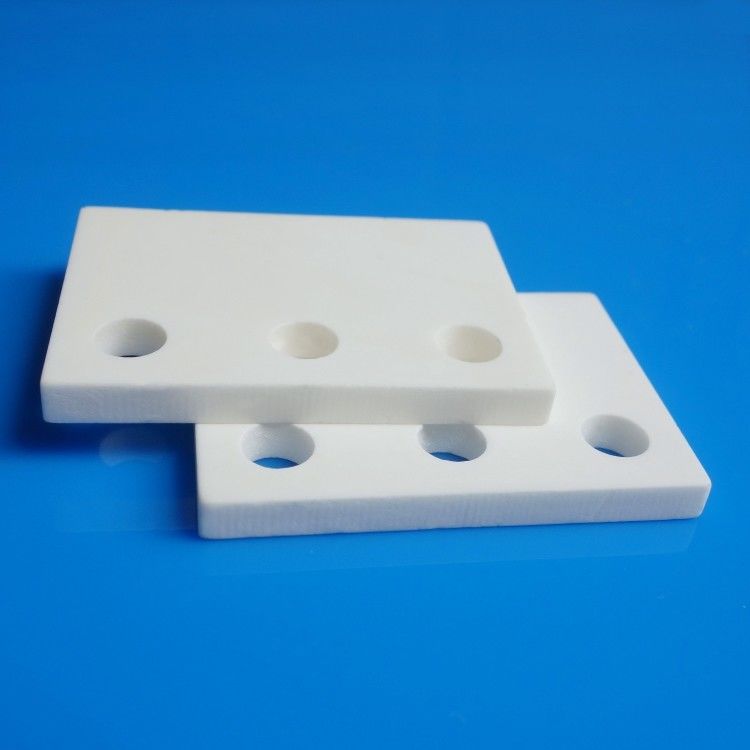 Uniform Coating Al2O3 Ceramic Alumina Plate Lining Tile Stable Breaking
