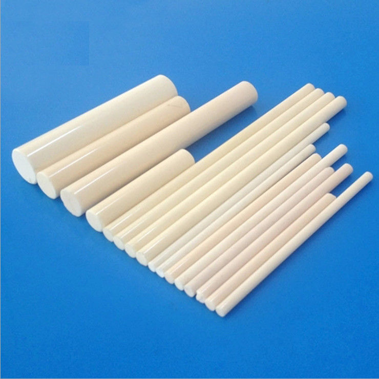 Fine Polished Solid Ceramic Rod 99 99.5 Al2O3 Industrial Applied