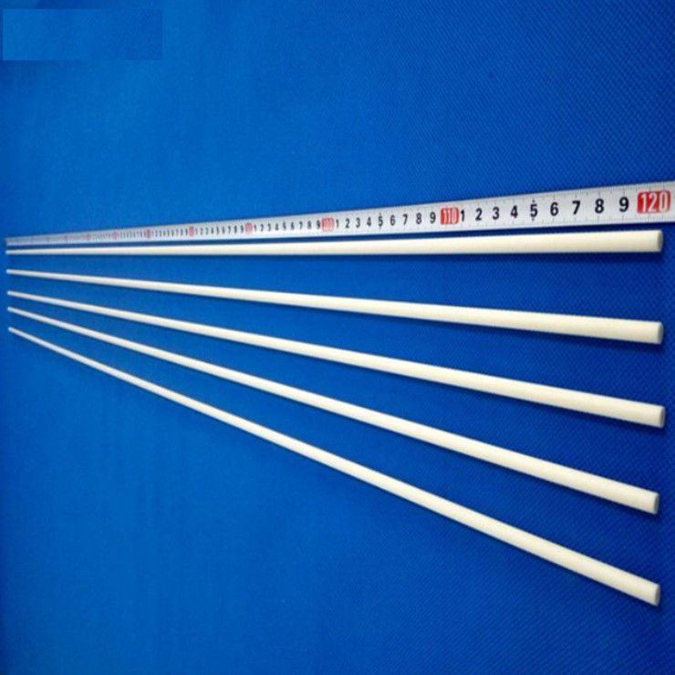 Extruded Aluminum Oxide Ceramic Rod Parts Components Easy Machinable
