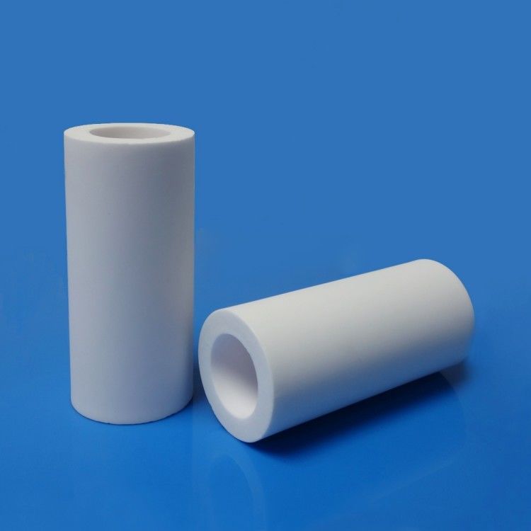 Wearable Zirconia Ceramic Tubes , Ceramic Bush Cylinderical Shaped