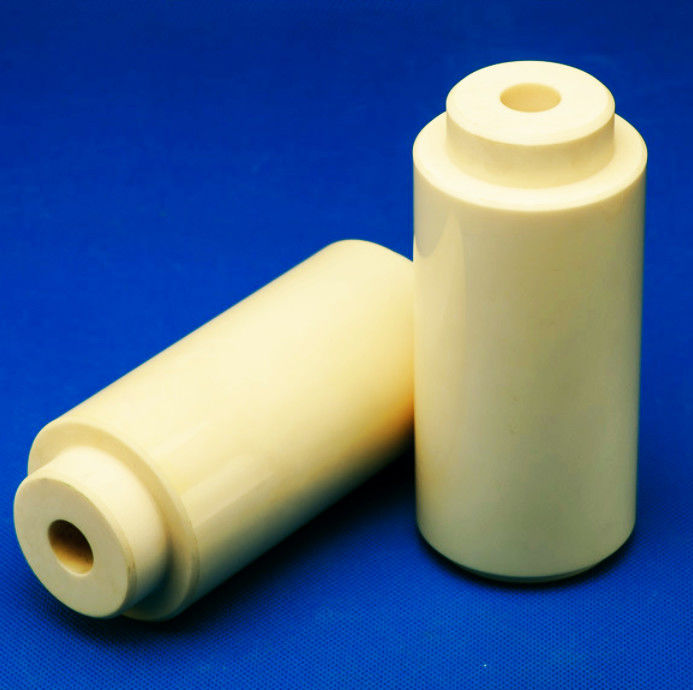 MgO Magnesia Stabilized Zirconia Ceramic Tubes Yellow 10mm-500mm Length