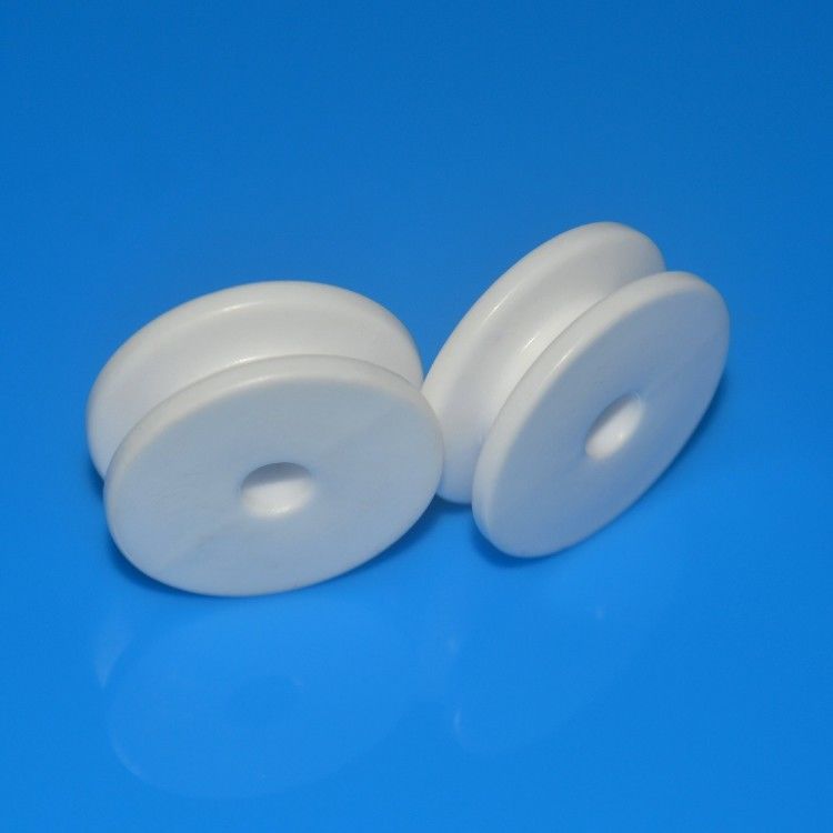 Al2O3 Structure Ceramic Wire Guides Accurate Precise Size Excellent