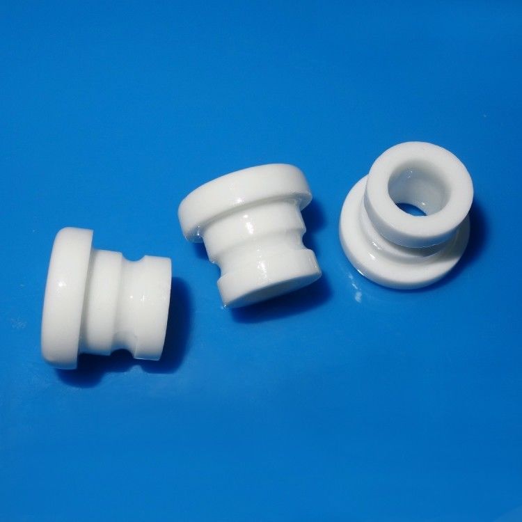 Grooved Ceramic Yarn Guides , Ceramic Guides For Textile Machines Anti