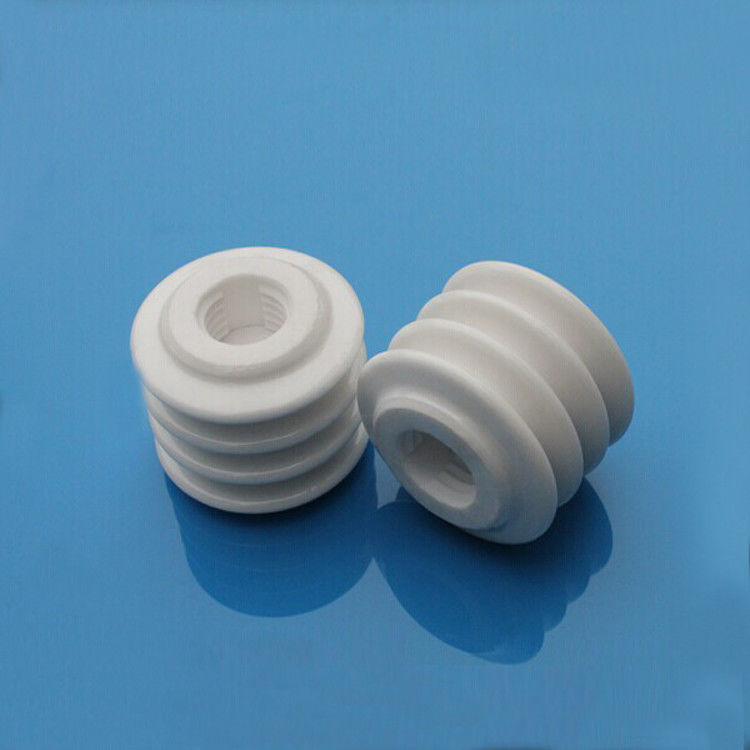 Dry Pressed Alumina Internal Threaded Ceramic Tube