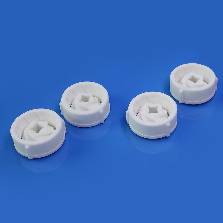 Steatite Ceramic Pepper Mill Part Corrosion Resistant LFGB FDA EEC Approval