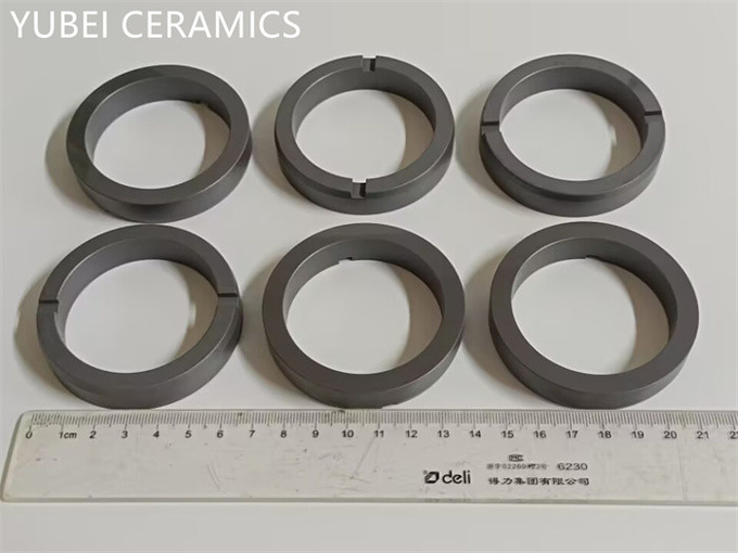 400GPa SSiC Silicone O Ring High Temperature Ceramic Seal Rings