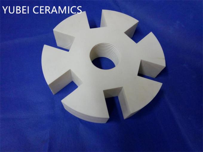 Mechanical Ceramic Impeller Industrial Alumina Ceramic Components